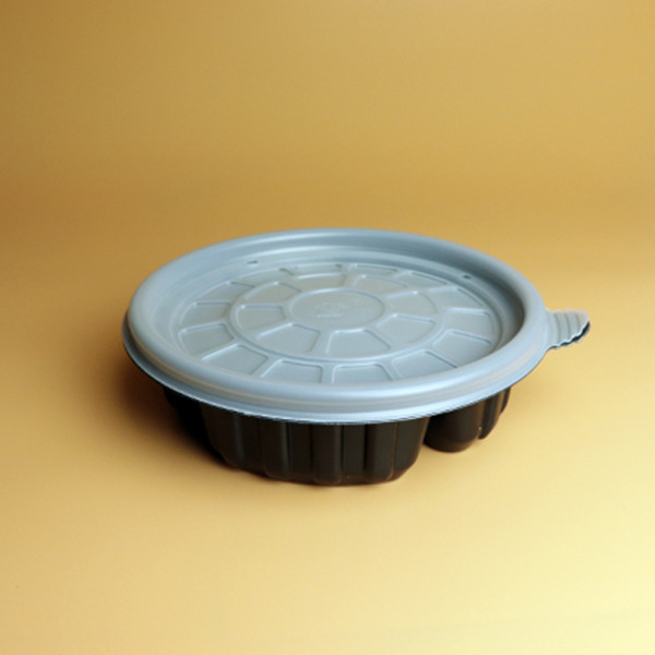 158Ø탕용기3칸/흑